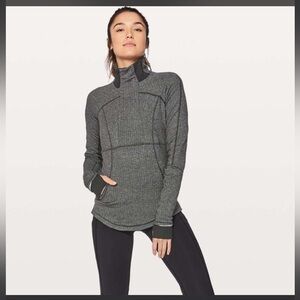 Lululemon Half Zip Heathered Pullover